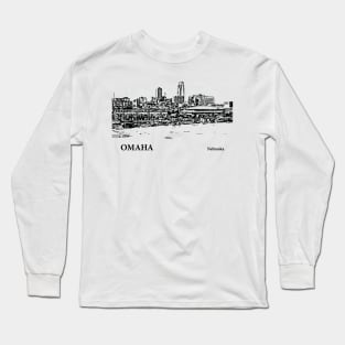 Omaha - Nebraska Long Sleeve T-Shirt